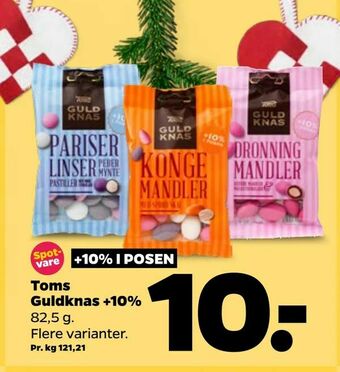 Netto Toms Guldknas +10% tilbud