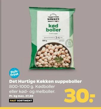 Netto Det Hurtige Køkken suppeboller tilbud
