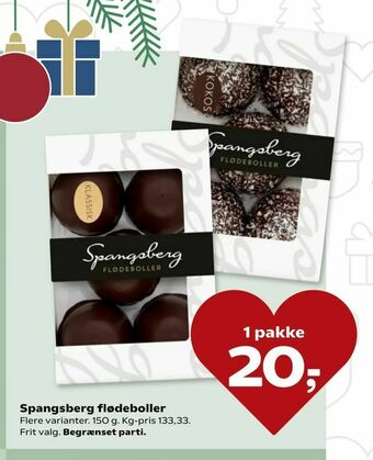SuperBrugsen Spangsberg flødeboller tilbud