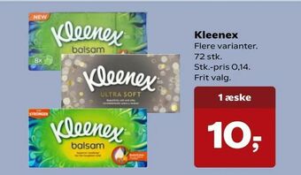 SuperBrugsen Kleenex tilbud