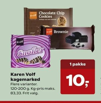 SuperBrugsen Karen Volf kagemarked tilbud