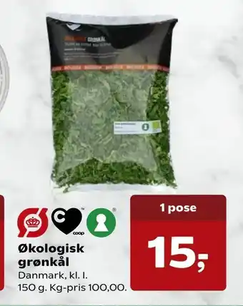 SuperBrugsen Økologisk grønkål tilbud