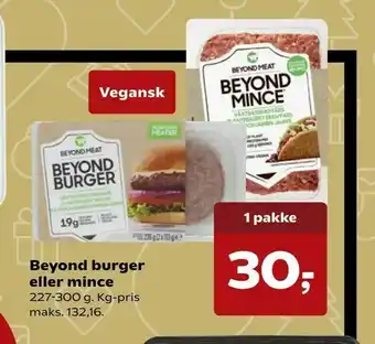 SuperBrugsen Beyond burger eller mince tilbud