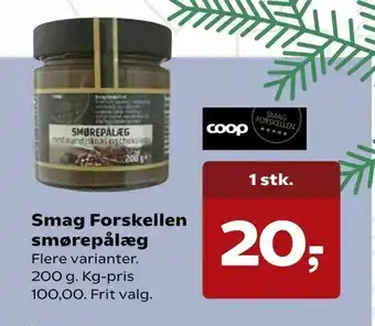 SuperBrugsen Smag Forskellen smørepålæg tilbud