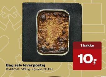SuperBrugsen Bag selv leverpostej tilbud
