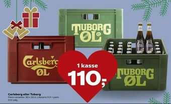 SuperBrugsen Carlsberg eller Tuborg tilbud