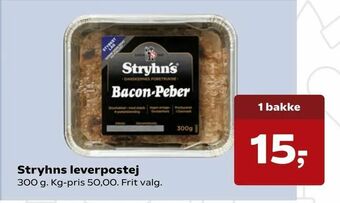 SuperBrugsen Stryhns leverpostej tilbud