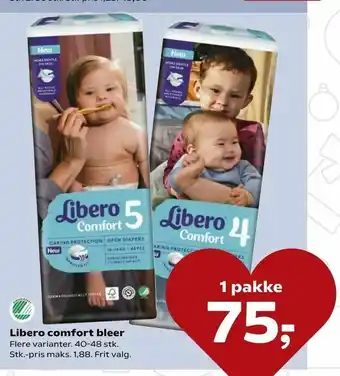SuperBrugsen Libero comfort bleer tilbud