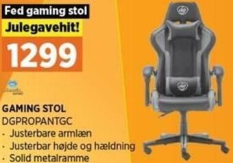 Power Gaming Stol DGPROPANTGC tilbud