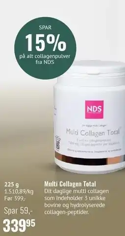 Helsam Multi Collagen Total tilbud