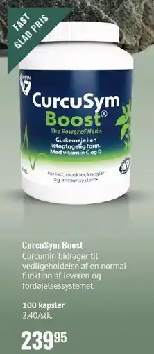 Helsam CurcuSym Boost tilbud