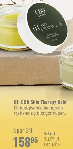 Helsam 01. CBD Skin Therapy Balm tilbud