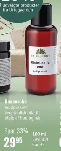 Helsam Ricinusolie tilbud