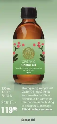 Helsam Castor Oil tilbud
