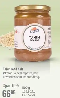 Helsam Tahin med salt tilbud
