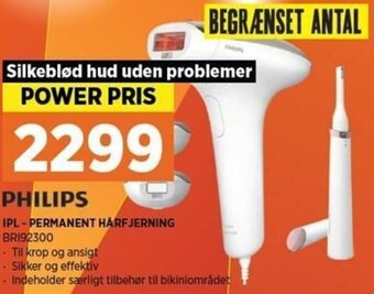 Philips IPL-Permanent Hårfjerning BRI92300