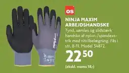 Davidsen NINJA MAXIM ARBEJDSHANDSKE tilbud