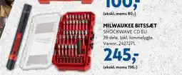 Davidsen MILWAUKEE BITSSÆT tilbud