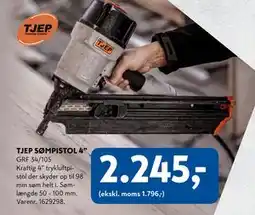 Davidsen TJEP SØMPISTOL 4” tilbud