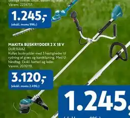 Davidsen MAKITA BUSKRYDDER 2 X 18 V tilbud