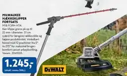 Davidsen MILWAUKEE HÆKKEKLIPPER FORTSATS tilbud