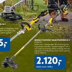 Davidsen DEWALT FLEXVOLT GRÆSTRIMMER 54 V tilbud