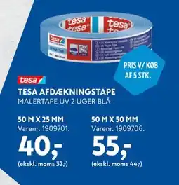 Davidsen TESA AFDÆKNINGSTAPE tilbud