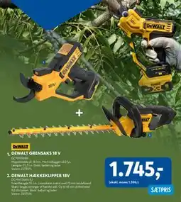 Davidsen DEWALT GRENSAKS 18 V + tilbud