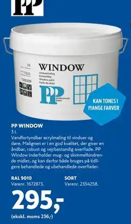 Davidsen PP WINDOW tilbud