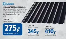 Davidsen LINDAB LP20 TRAPEZPLADER tilbud