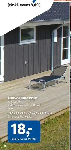 Davidsen TERRASSEBRÆDDER tilbud