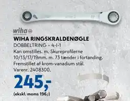 Davidsen WIHA RINGSKRALDENØGLE tilbud