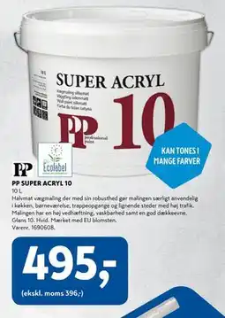 Davidsen PP SUPER ACRYL 10 tilbud