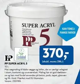 Davidsen PP SUPER ACRYL 5 tilbud