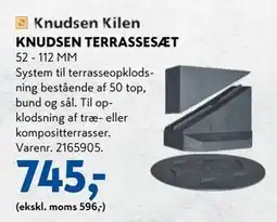 Davidsen KNUDSEN TERRASSESÆT tilbud