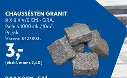 Davidsen CHAUSSÉSTEN GRANIT tilbud