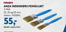 Davidsen ANZA INDENDØRS PENSELSÆT tilbud