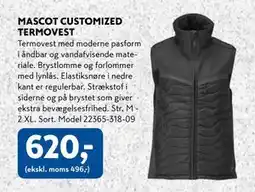 Davidsen MASCOT CUSTOMIZED TERMOVEST tilbud