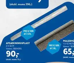 Davidsen AFDÆKNINGSPLAST tilbud