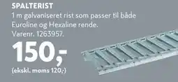 Davidsen SPALTERIST tilbud