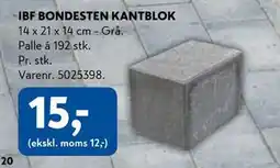 Davidsen IBF BONDESTEN KANTBLOK tilbud