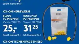 Davidsen BLØDE PU-PROPPER tilbud