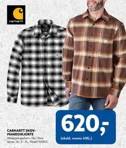 Davidsen CARHARTT SKOVMANDSSKJORTE tilbud