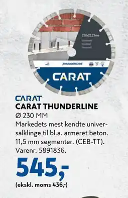 Davidsen CARAT THUNDERLINE tilbud
