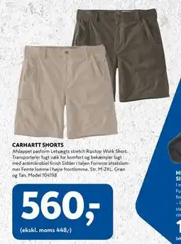 Davidsen CARHARTT SHORTS tilbud