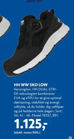 Davidsen HH WW SKO LOW tilbud