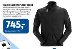 Davidsen SNICKERS MICROFLEECE JAKKE tilbud
