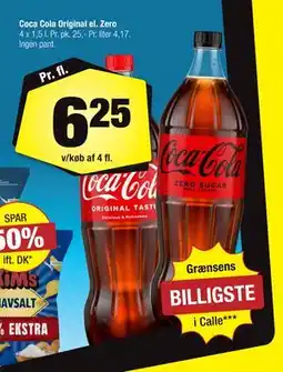 Calle Coca Cola Original el. Zero tilbud