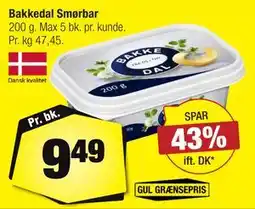 Calle Bakkedal Smørbar tilbud