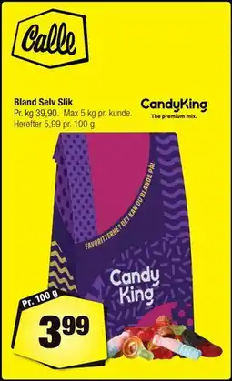 Calle Bland Selv Slik tilbud